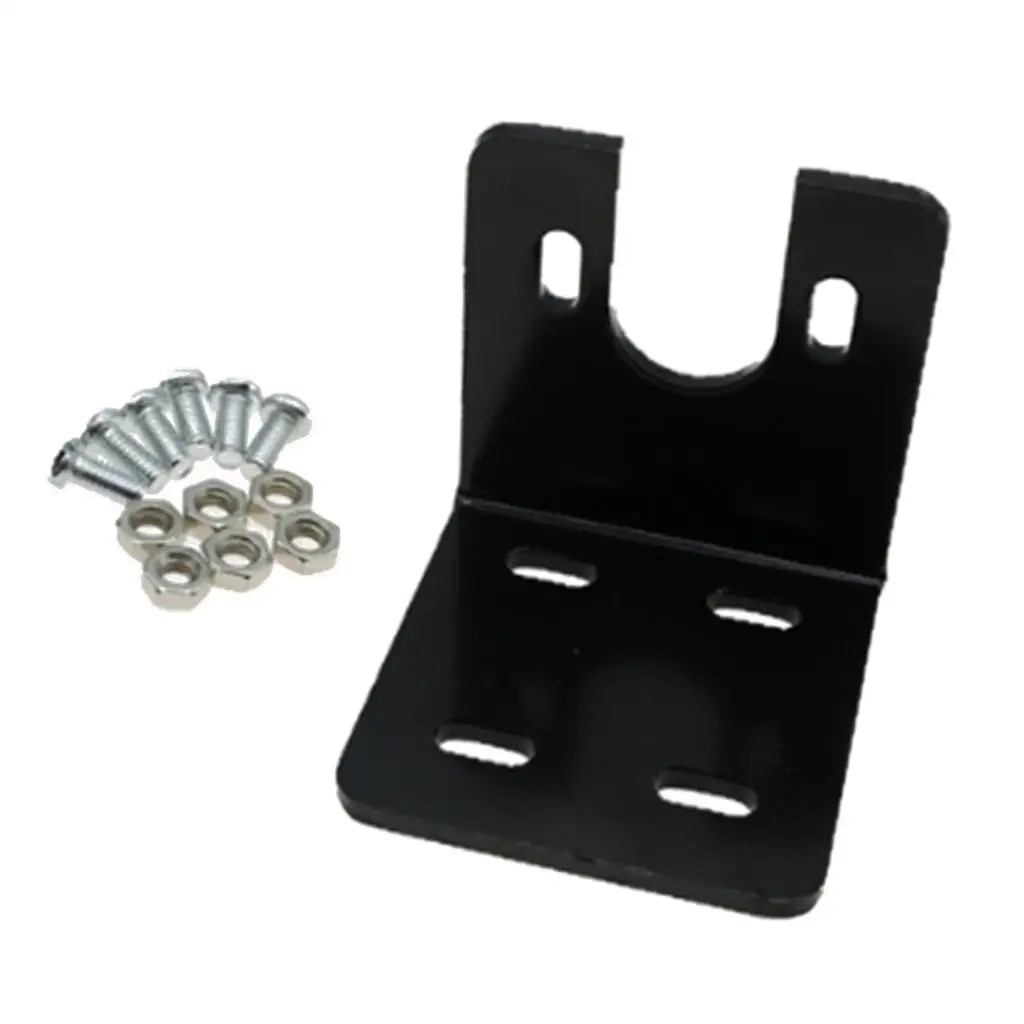 U 775 Mounting L Bracket Iron Sturdy Support Fixed Base for DC Geared Motor Installations 29mm Compatible