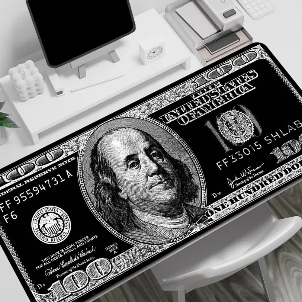 

US dollar banknote template avatar Mouse pads game card pad laptop playmat Mouse office desktop keyboard accessories Pad