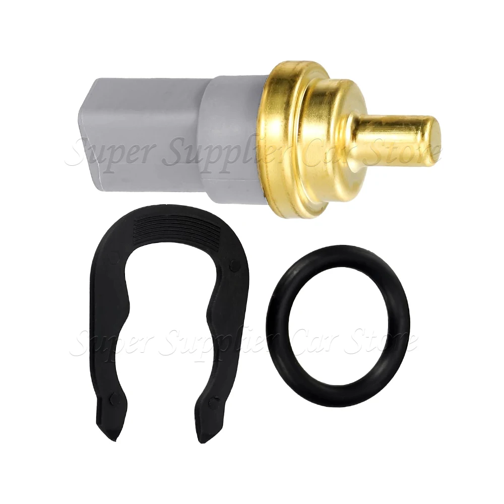 New For Audi A3 A4 A5 A6 VW GOLF Seat Skoda Car Engine Coolant Temperature Sensor With O-ring 06A919501A 06A919501 06A 919 501A