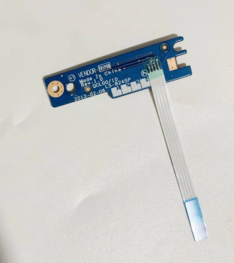 Terno para Dell 5520 5525 7520 3560 Power on board Power on button Switch board LS-8245p