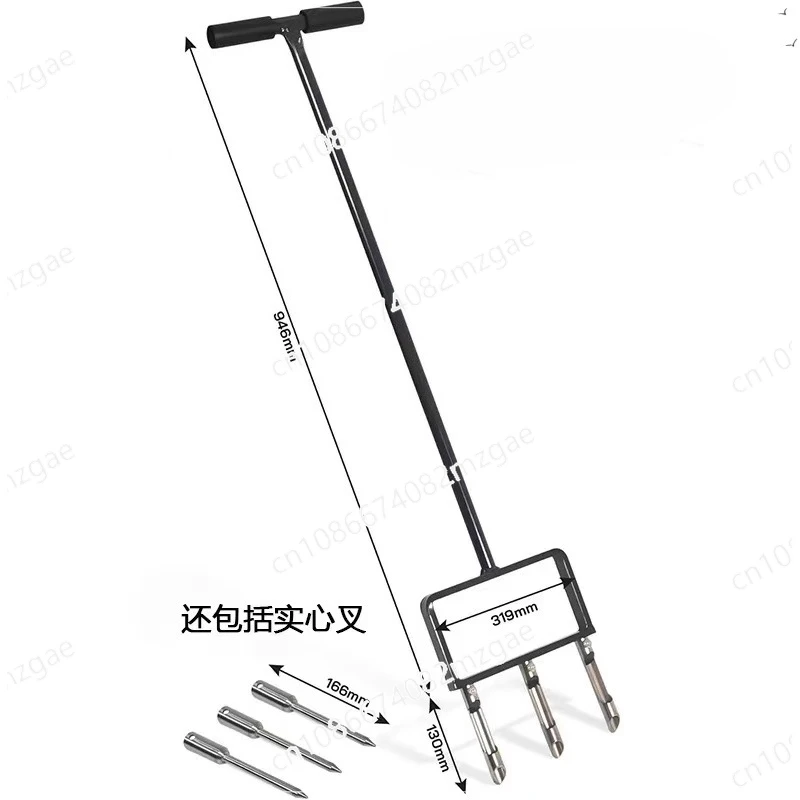 

Multifunctional lawn hole punch, lawn ventilator, soil tiller