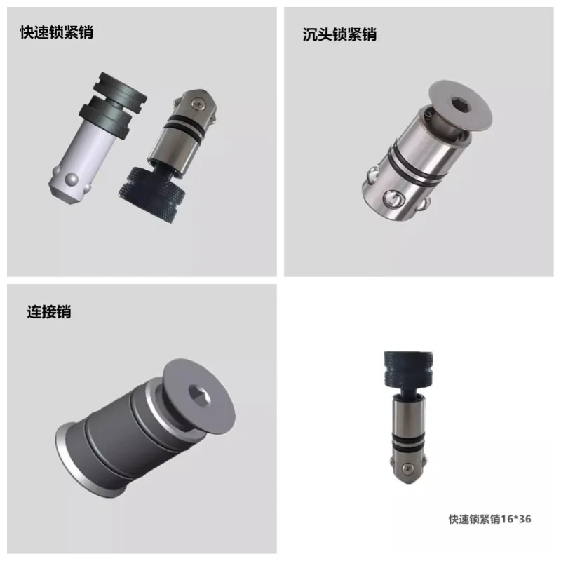 3D Welding Fixture D28D16 Quick Locking Pin Countersunk Head Pin Magnetic Handle Locking Pin