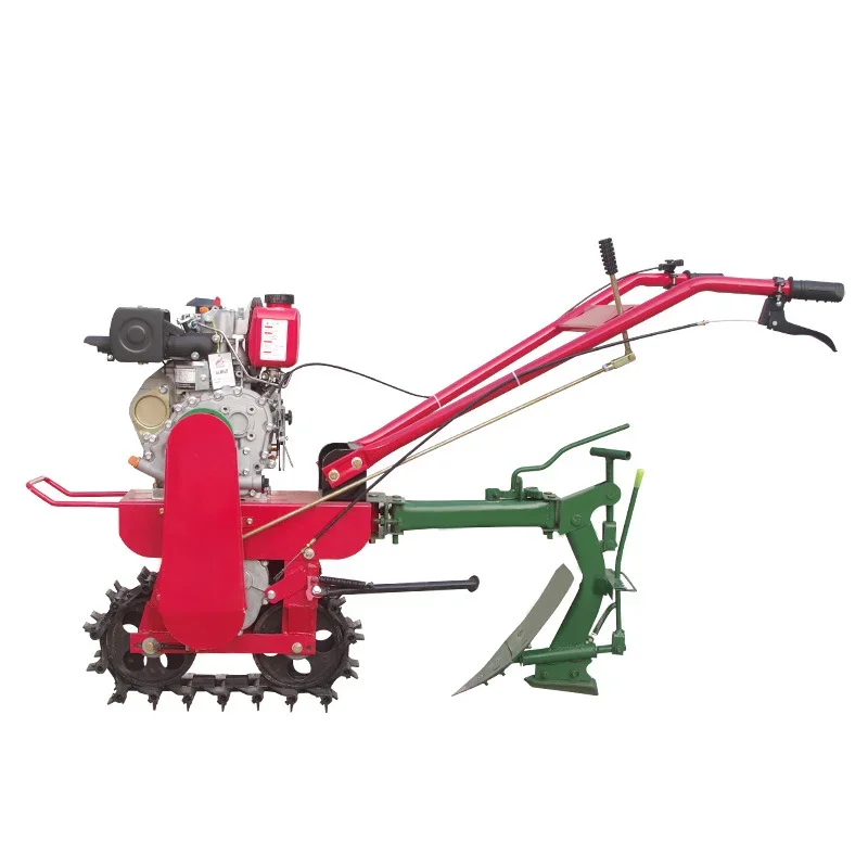 

Garden Tiller Plough/ Farm Seeder with Crawler Wheel /Walking Tractor Cultivator 2024 Hot Sale