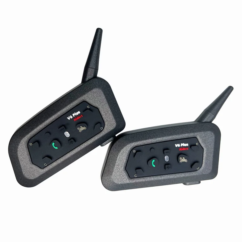 

The hottest V6 pro1200M 6 Riders Wireless helmet intercom high quality speaking