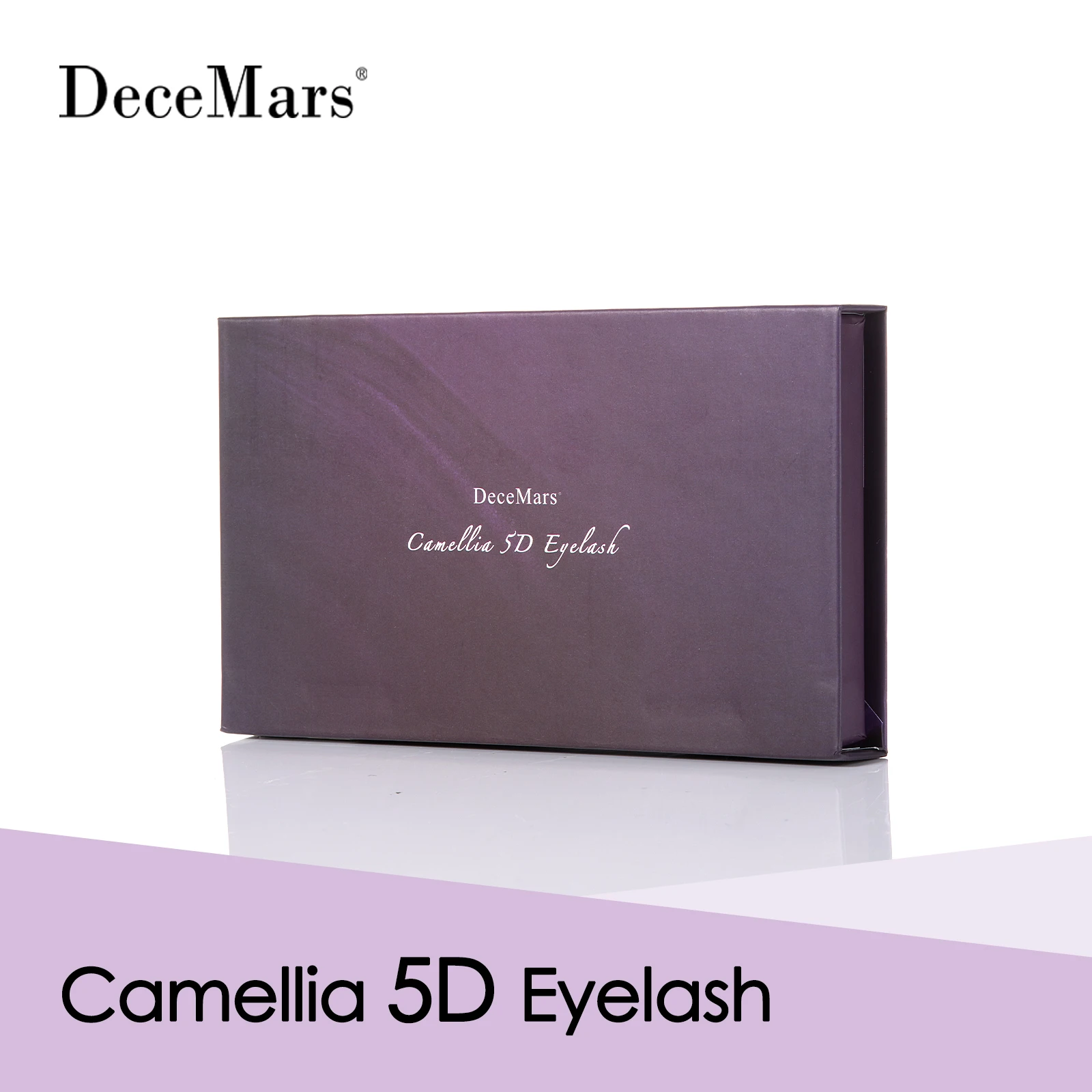 DeceMars Camellia 5D Eyelash Extensions Flying Eyelash for Makeup