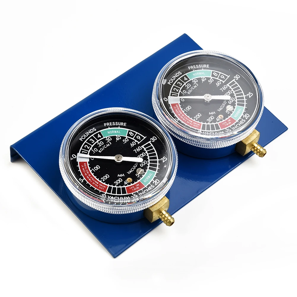 Motorcycle Carburetor Vacuum Gauge Balancer Synchronizer Tool W/Hose Kit Ignition Tester Balancer Test Gauges For 2-cylinder