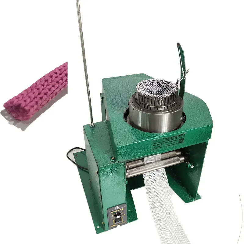 for Credit Ocean Single Head Knitting Machine 40 Pin Gift Bag Ear Thread Making Machine