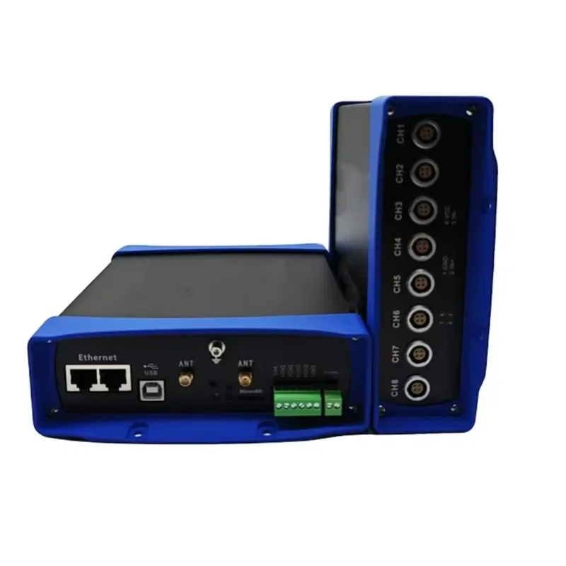 VK702NH-BRG 24-bit LAN/USB Strain Gauge/Bridge Acquisition Card Load Cell Application 4/8 Channel 102.4 Ks/s UV-level