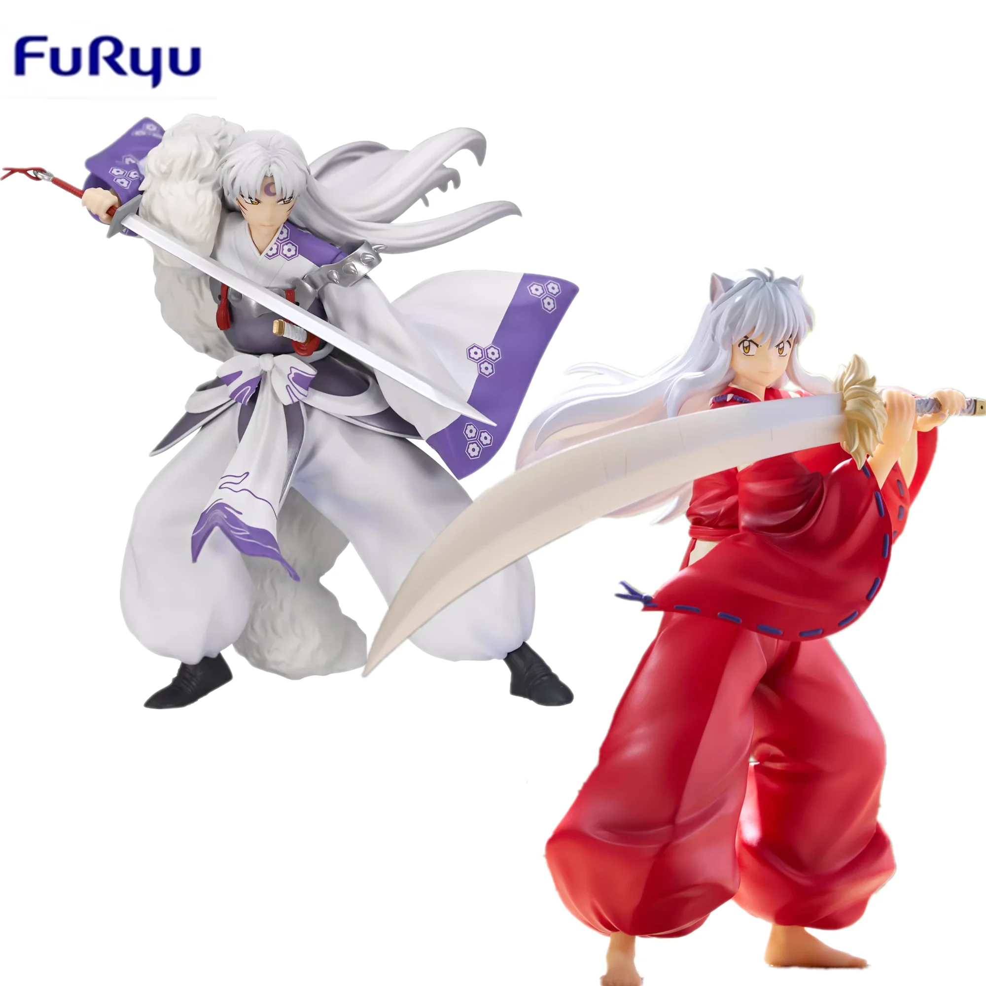 

Original FuRyu Trio-Try-iT Inuyasha Sesshoumaru TTT Anime Action Figure Toys 18cm PVC Model Collector Birthday Gift