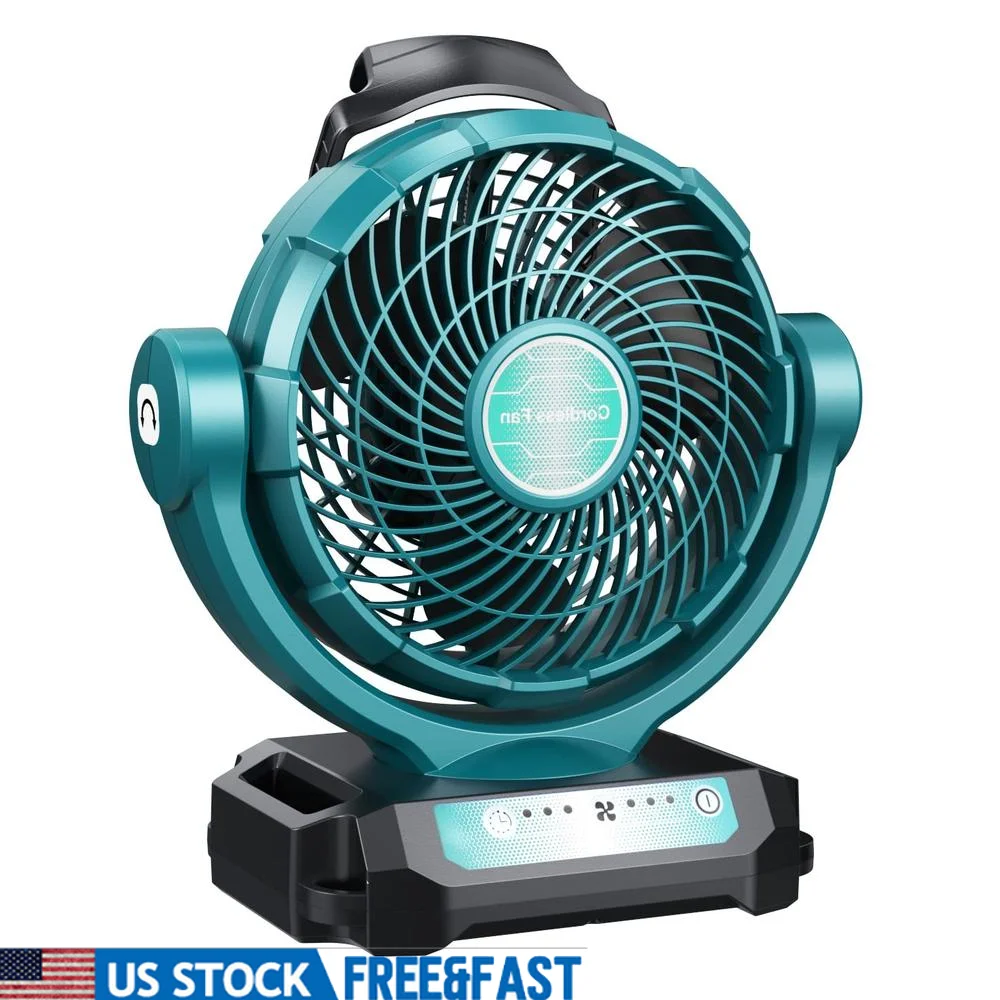 Cordless Makita 18V LXT Lithium-ion Battery Powered Floor Fan 8-1/2