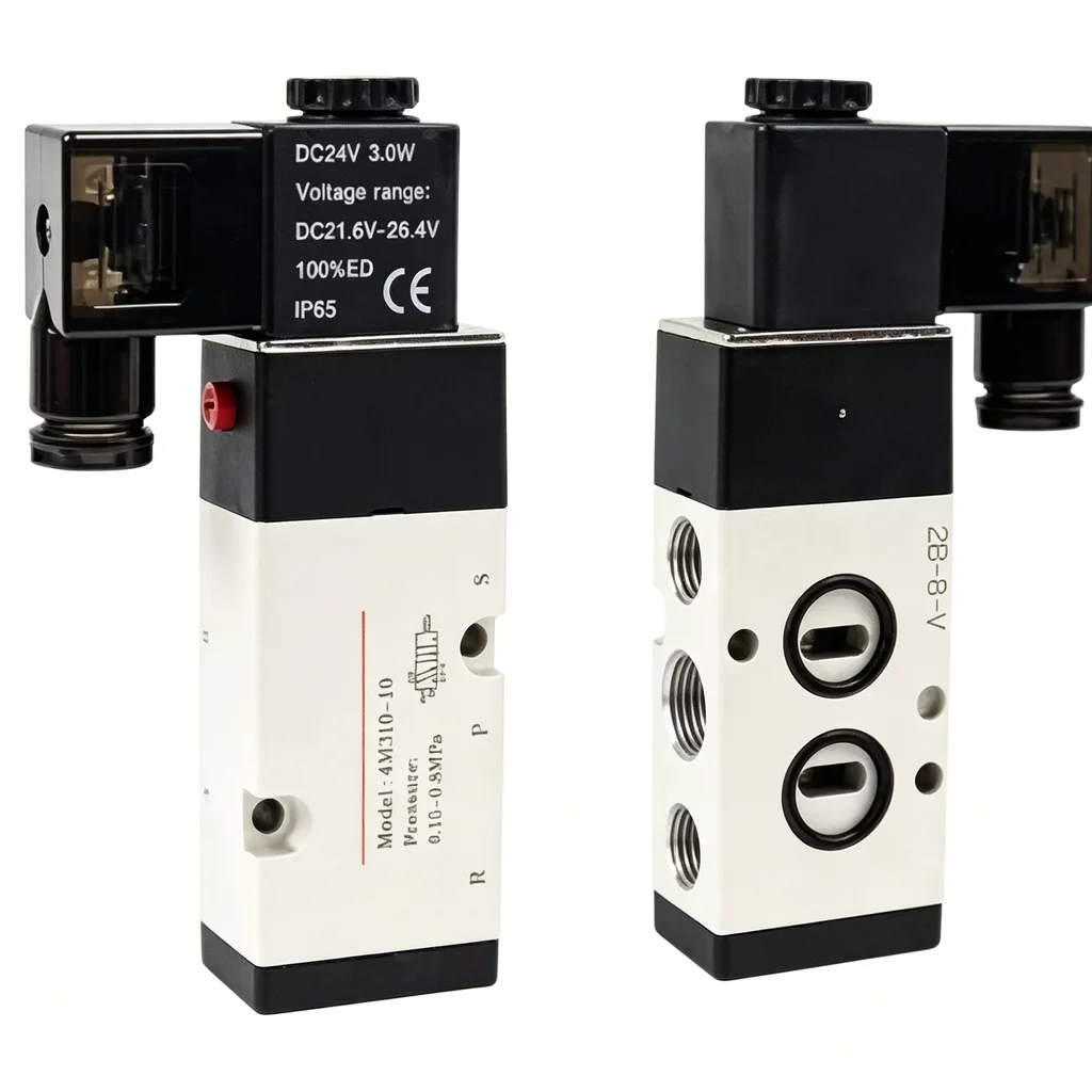 5 Way 2 Position Electir Solenoid Valve 4M210-08 4M310-10 1/4
