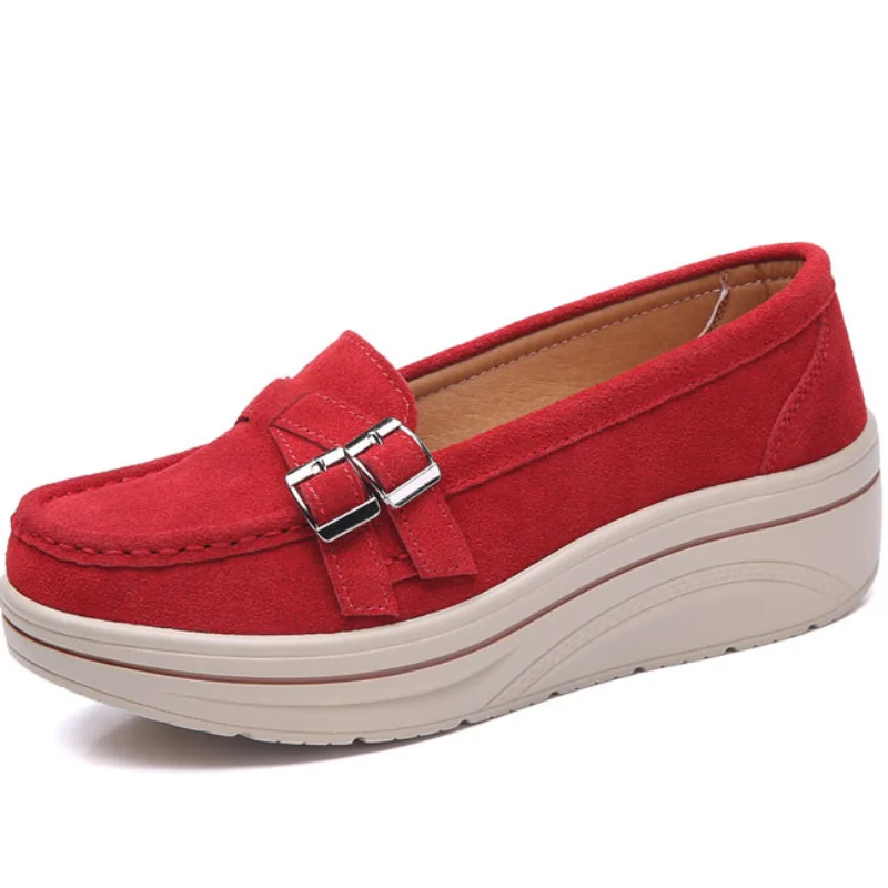 أحذية بدون كعب نسائية جديدة مريحة وخفيفة الوزن وغير قابلة للانزلاق للنساء للربيع والخريف أحذية مسطحة غير رسمية للمشي مقاس كبير #2