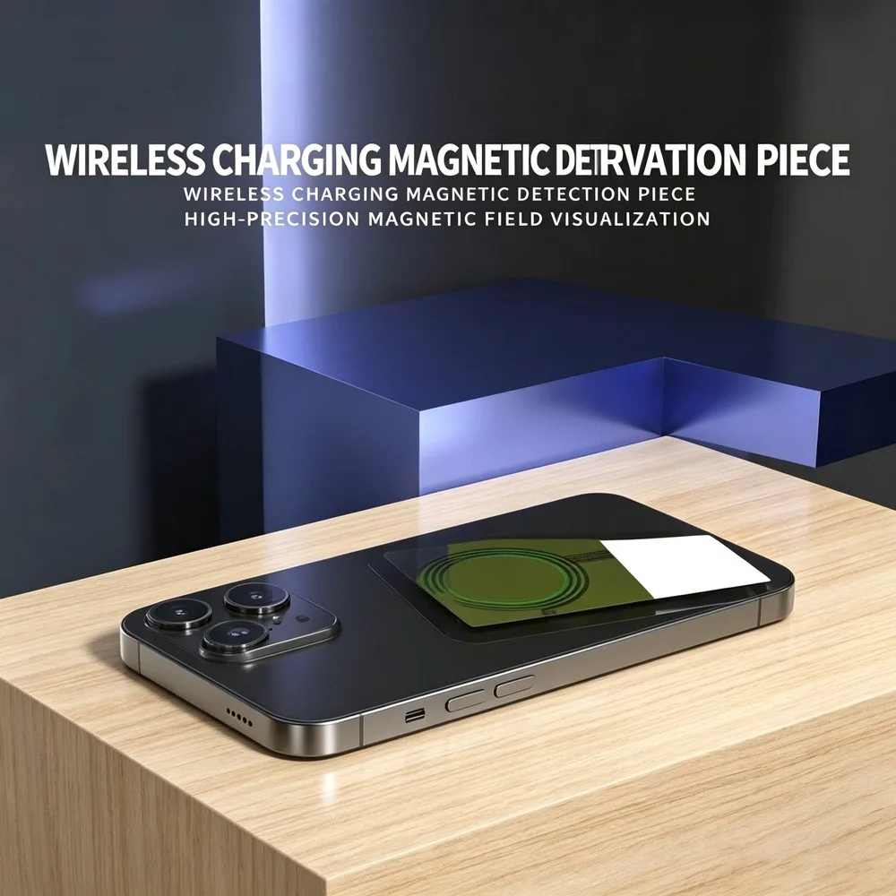 Universal Thin Wireless Charging Test Plate Qi Standard Detection Sheet For Phone Wireless Charger Pad Debugging Maintenance Use