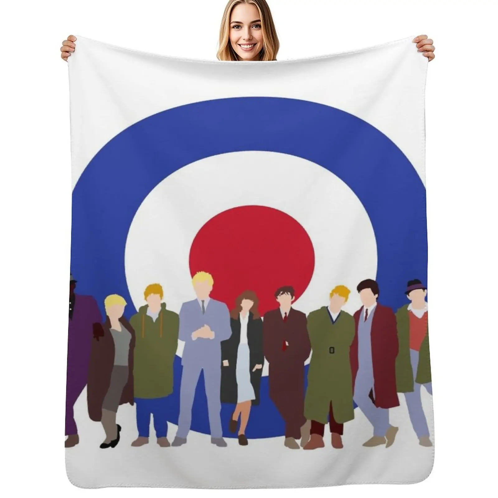 Quadrophenia mod target Throw Blanket Large For Baby christmas decoration Thermals For Travel Decorative Throw Single Blankets