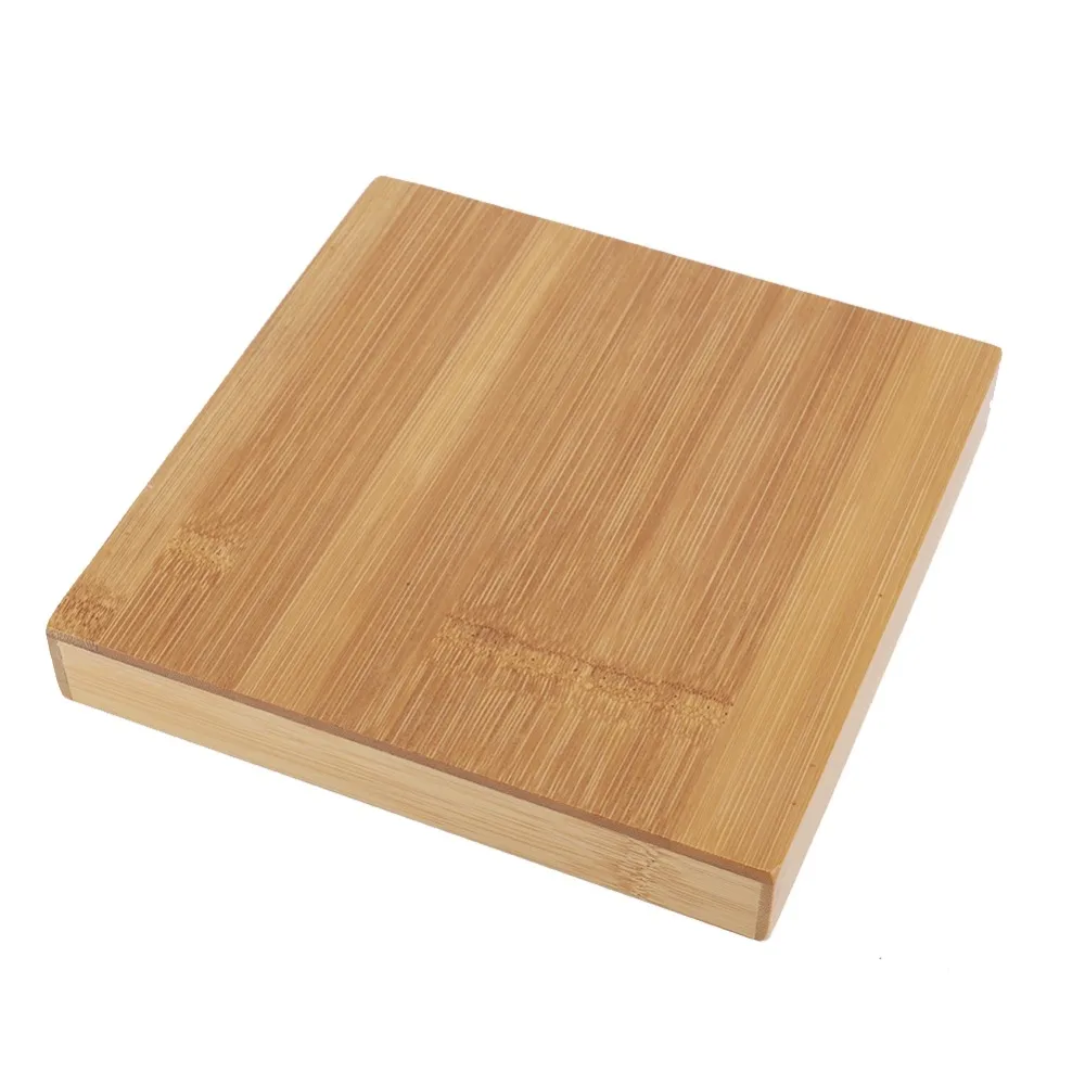 Rectangular Shape Japanese Style Tray Square Design Wooden Construction Fruit Tea Tray Bamboo Food Serving Tray Home Kitchen