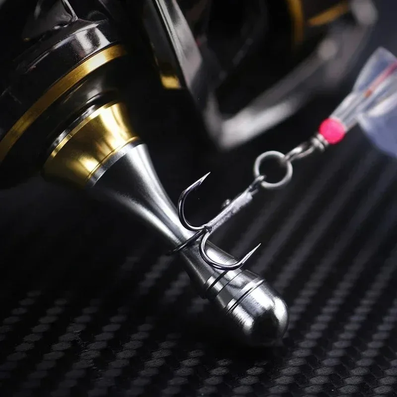 Estabilizador de manivela para carrete de pesca – Aluminio ligero - imagen 5