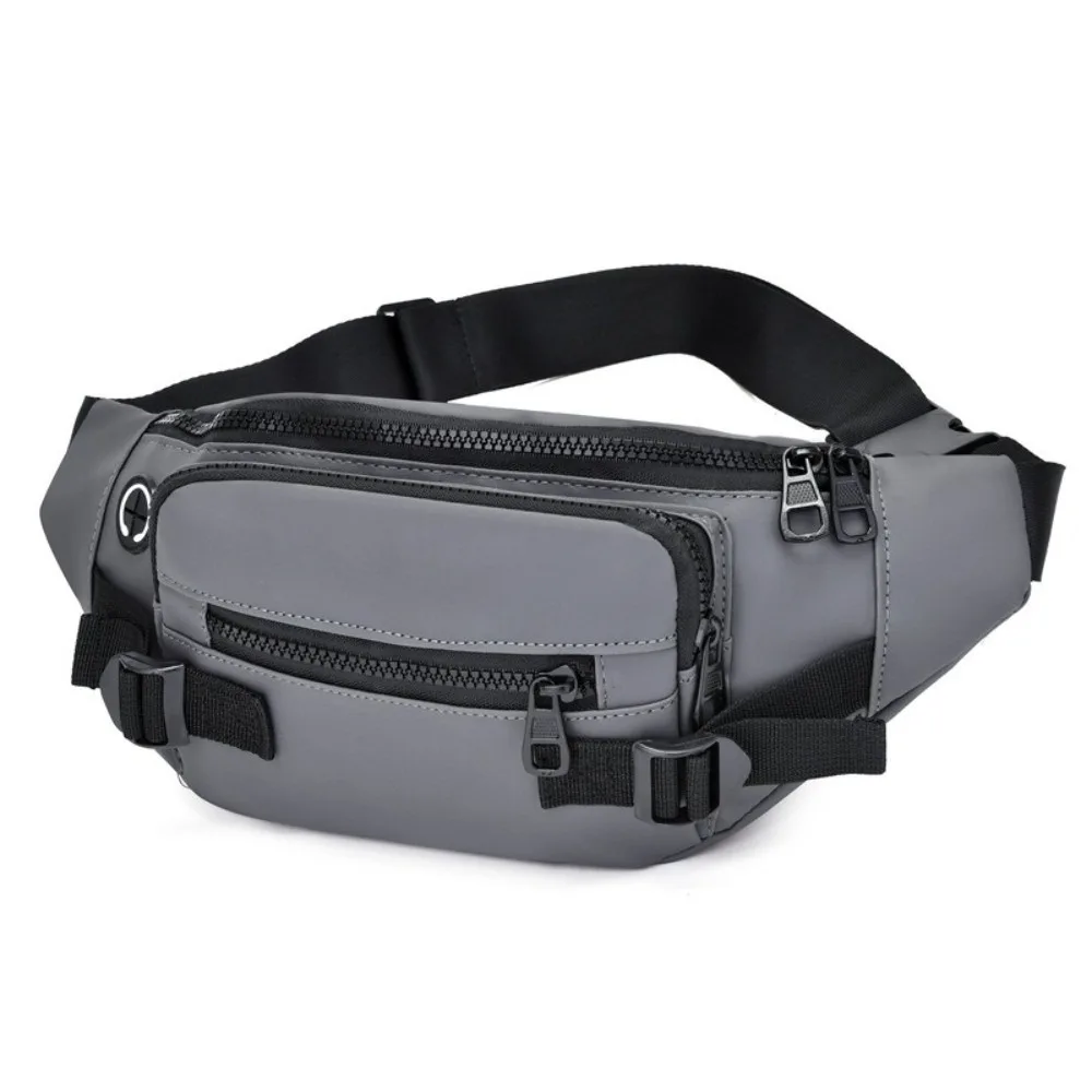 

Casual Oxford Cloth Men Waist Pack Multi-pocket Large Capacity Chest Bag Single Shoulder Wear Resistant Fanny Pack Hiking