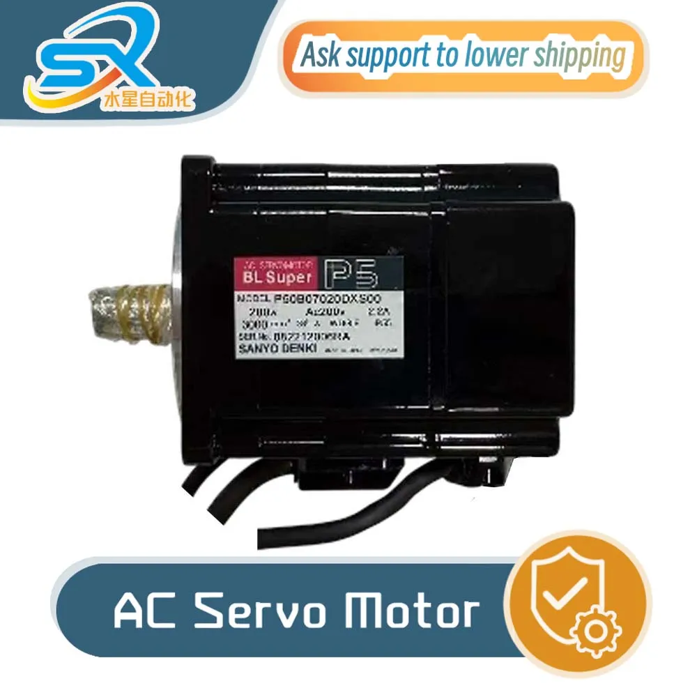 

100% оригинальный серводвигатель Sanyo P50B07020DXS00 200 Вт для промышленной автоматизации, пожалуйста, запросите