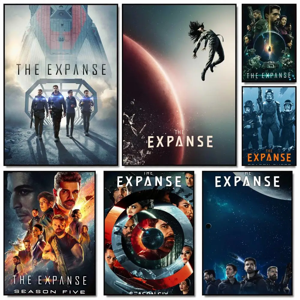 tv series T-The Expanse-E Poster Removable Wall Sticker for Home Cafe Bar Office Interior Decor