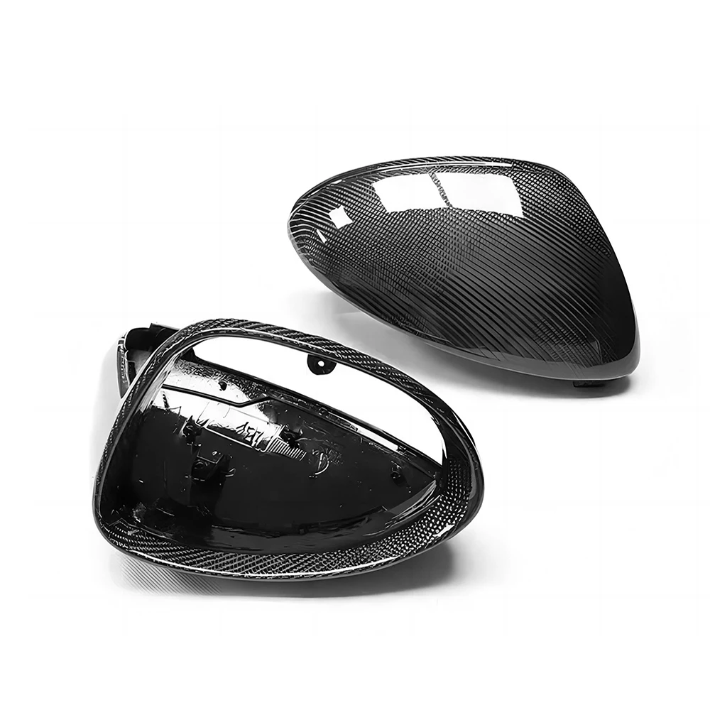 

Replacement Rearview Side Mirror Covers Cap For 18-22 Porsche Cayenne 9Y1 GTS Turbo S LHD Only Carbon Fiber Casing Shell