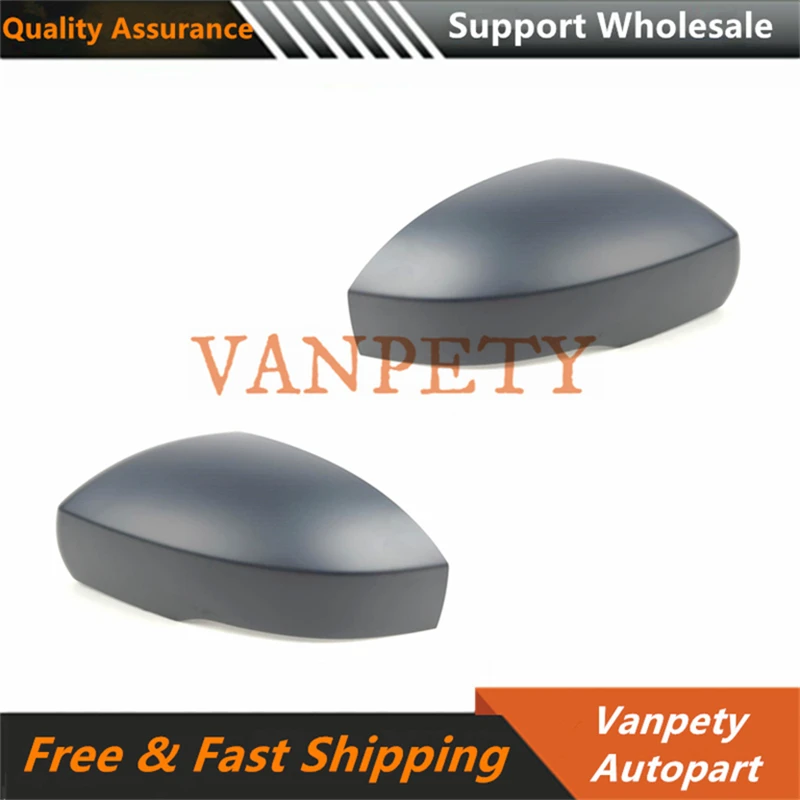 Left / Right Rear Side View Mirror Cover Cap Plastic LR035091 LR035092 for Land Rover Range Rover 2013-2019