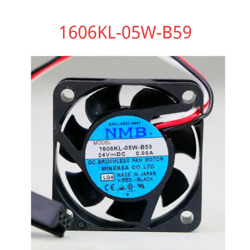 

1606KL-05W-B59 Новый осевой вентилятор NMB 24 В с черным разъемом Fanuc
