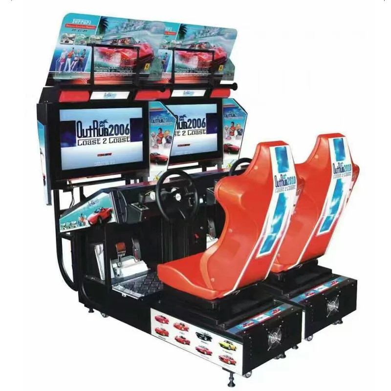 Coin-operated 32 Inch HD Screen Car Racing Arcade Simulator  Machine Coin Operated Games for Game Center