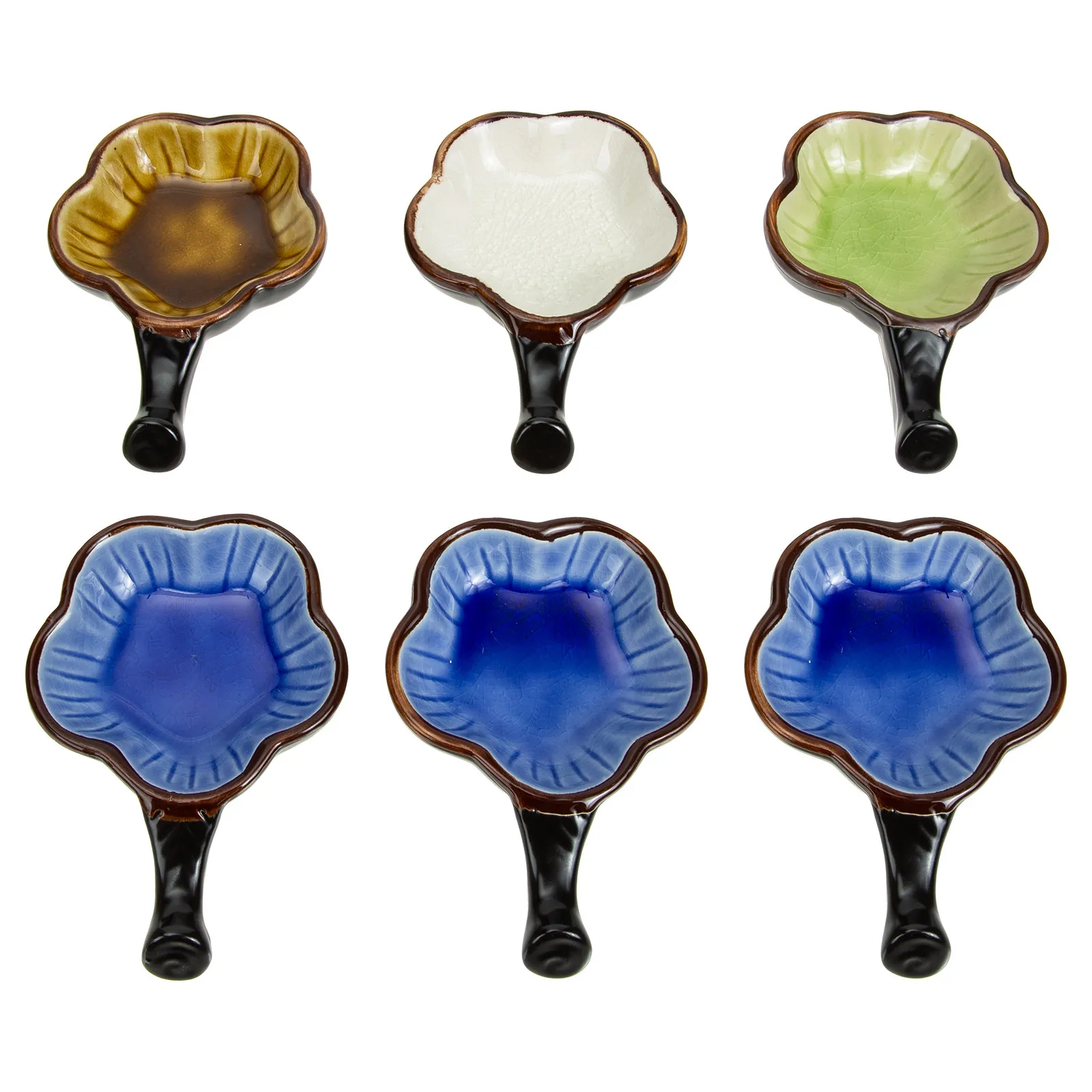 6pcs-premium-ceramic-brush-washer-ink-dish-for-sumi-painting-use-lightweight-polished-edge-safe-handheld