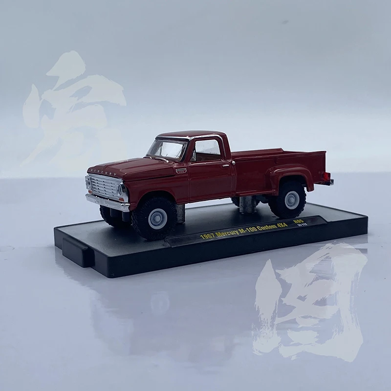 M2 1:64 Scale 1967 Mercury M-100 Custom Alloy Simulation Car Model Static Collection Decorated Holiday Gifts Toys Souvenir Gift