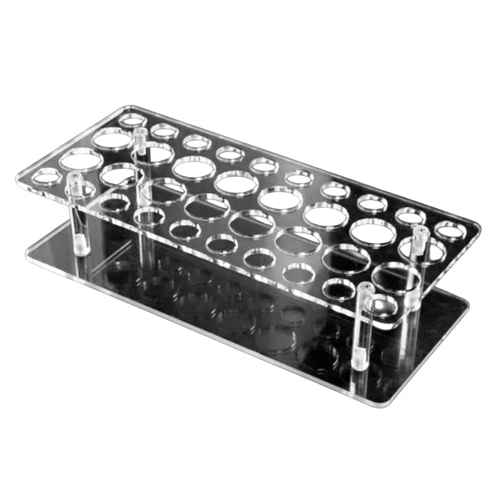 Rollerball Perfume Storage Solution Beauty Accessories 28*11.7*3cm Rollerball Organizer Rounded Edges Transparent Finish