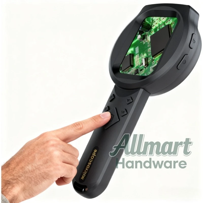 Portable magnifying glass,high-definition digital microscope,maintenance and appraisal tool for children's education and testing
