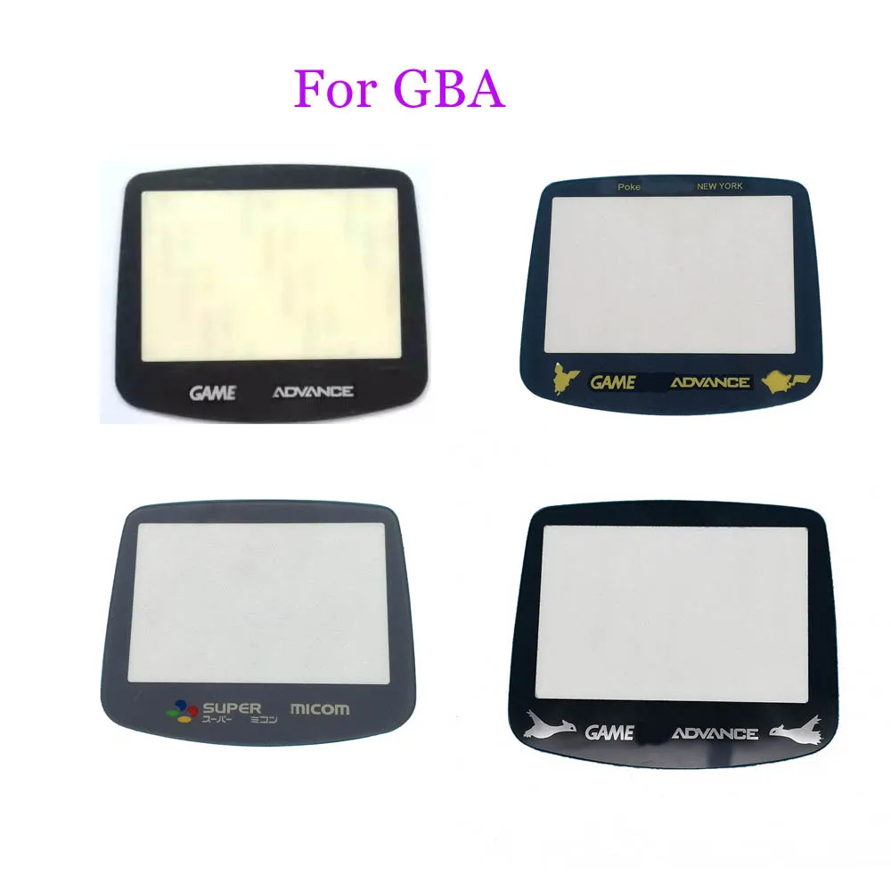 กระจกเลนส์กระจกสำหรับเกมบอยล่วงหน้า GBA สำหรับเลนส์หน้าจอ LCD GBA