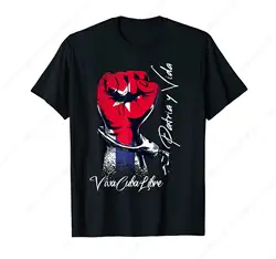 Patria y Vida Viva Cuba Libre Shirt Homeland and Life Cuban T-Shirt