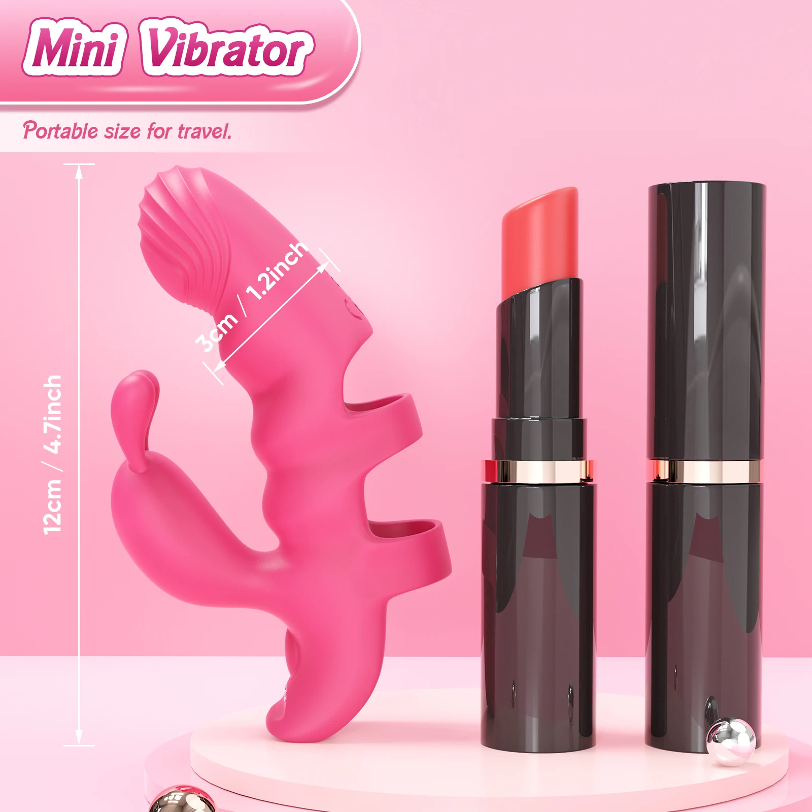 Finger Vibrator for Women Vagina Vibrator Rabbit Clitoris Nipples Stimulator Female Masturbator Interaction Sex Toy for Couples - Image 4