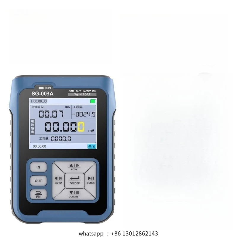 

SG-003 Multifunctional PWM Signal Generator 4-20ma Voltage and Current Analog Process Calibrator