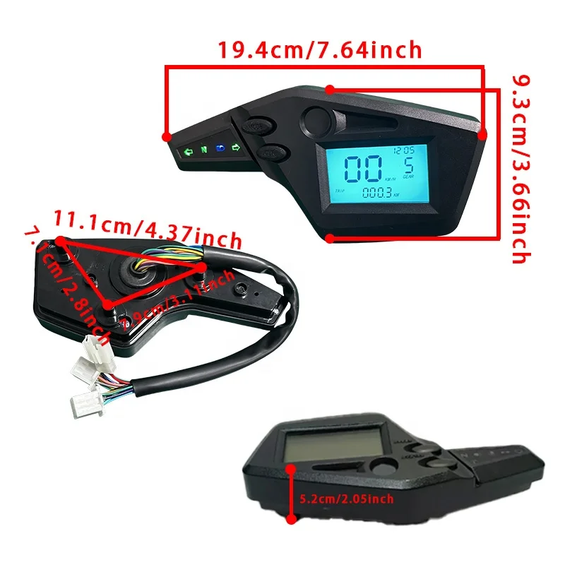 XTX 660 pour Yamaha - Accessoires de moto - Compteur de vitesse - Compteur de régime - Ensemble d'instruments pour XT 660X XT660R