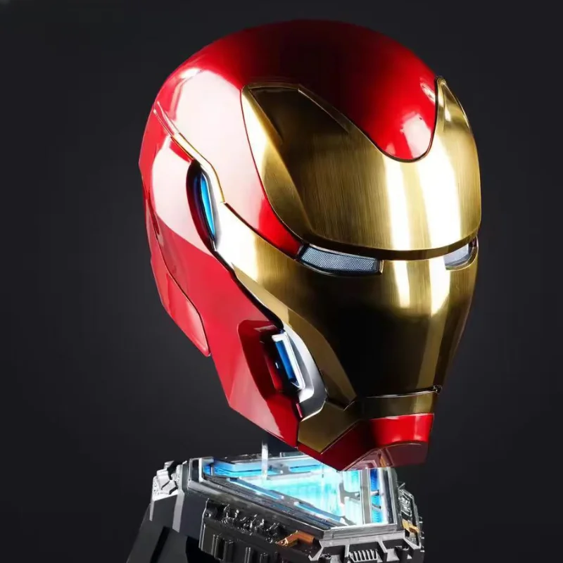 Marvel Iron Man Helmet MK50/MK5 1:1 Wearable Voice Control Transformation Remote Control Toys Cosplay Costumes Birthday Gift