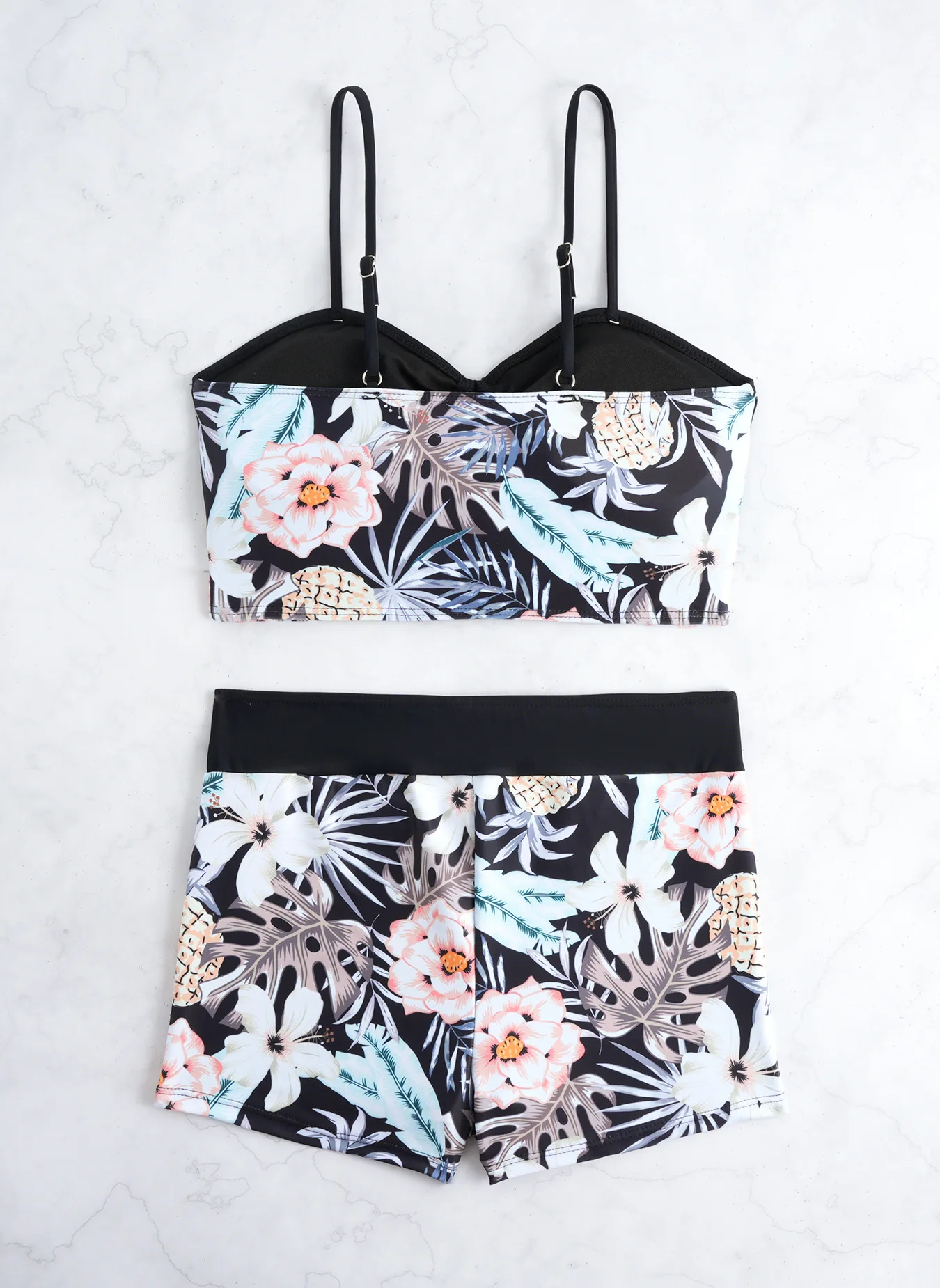 Bikini sexy de cintura alta para mujer, traje de baño de dos piezas, nuevo estilo 2026, pantalones de ángulo plano, ropa depo...