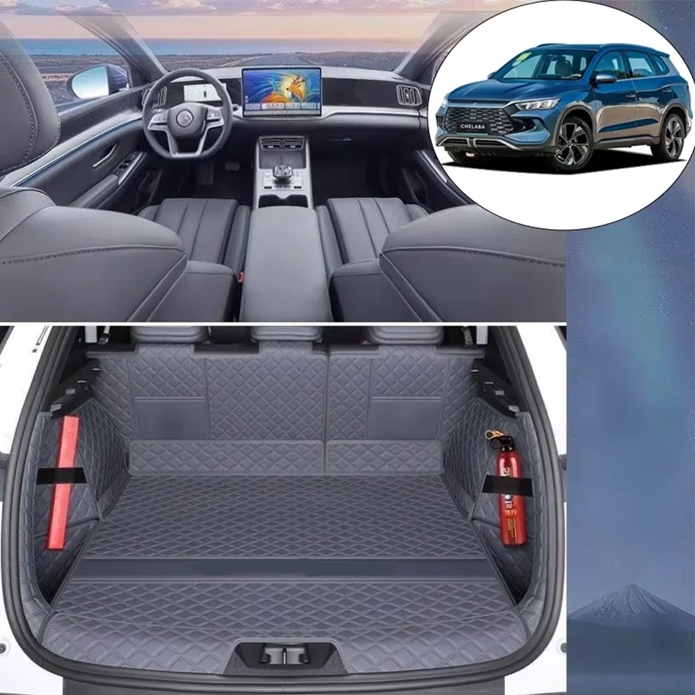 

For BYD Song Pro Sealion 5 DM-i SA2 2023~2025 2024 Car Boot Covers Scratch Prevention Trunk Mat Interior Protector Accessories