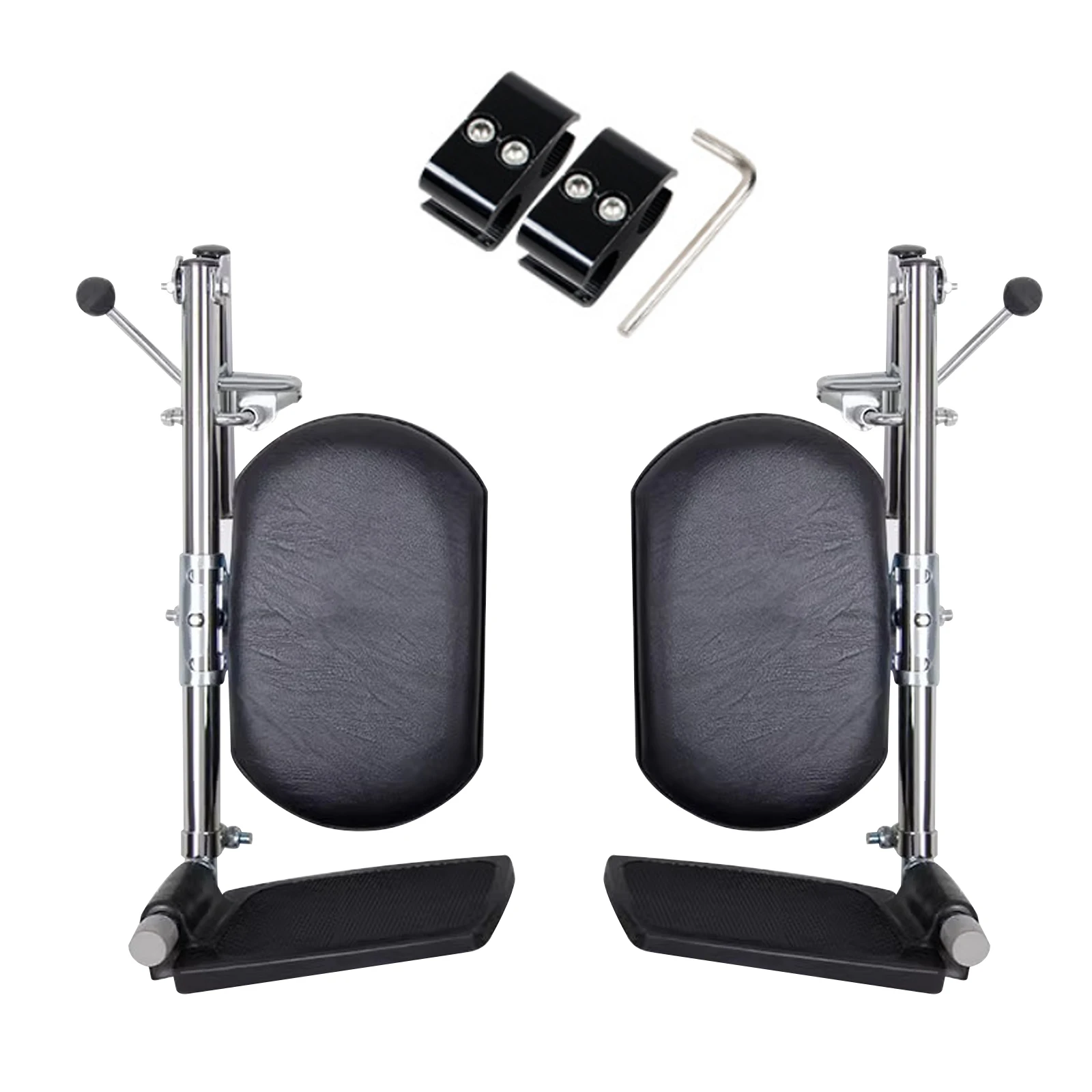 Wheelchair Footrest Legrest Wheelchair Full Leg Foot Support Pedal Accessories Universal Wheelchair Accessories