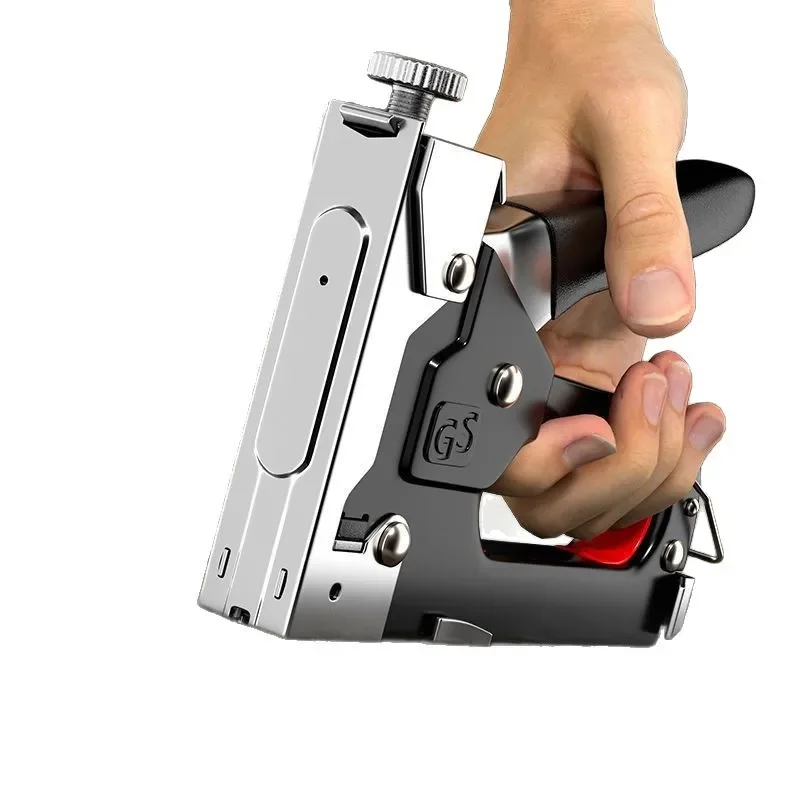 Manual code nail gun, Martin household machine direct binding book woodworking u-shaped t