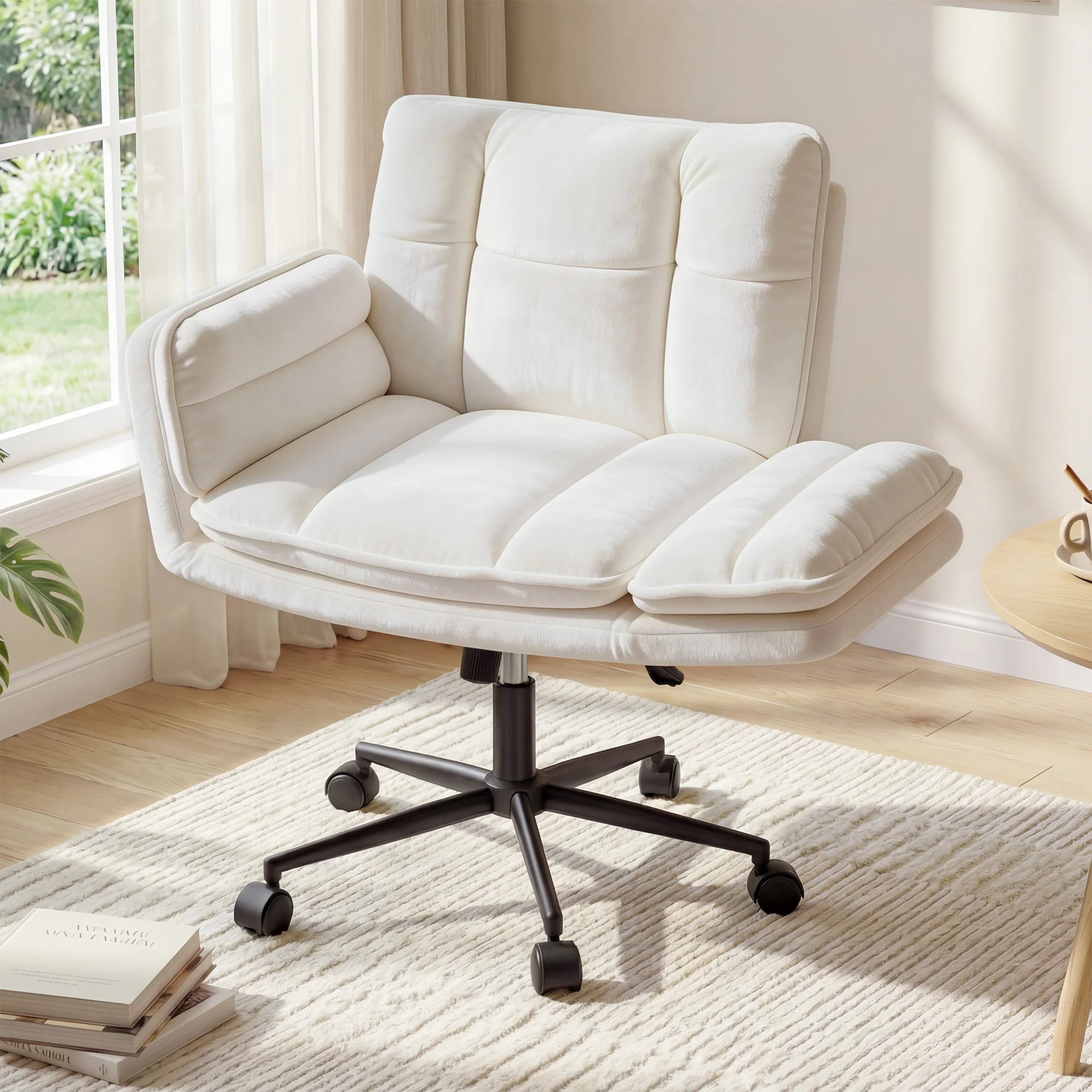 Krzesło krzyżowe na kółkach, e – Office X Furniture recenzja i cena