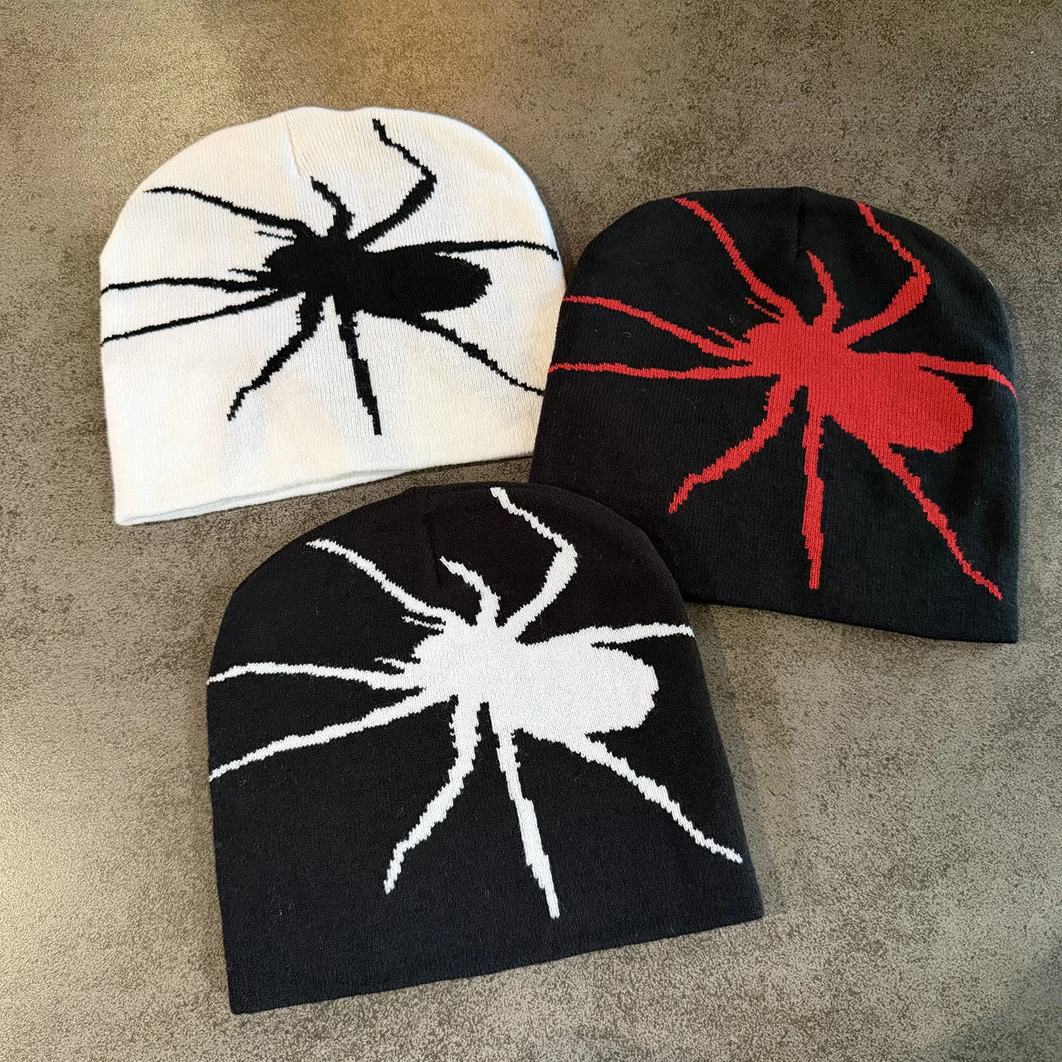 Fashionable Woolen Hat, Warm, Windproof, Poisonous Spider, Autumn and Winter Men's and Women's Knitted Hat