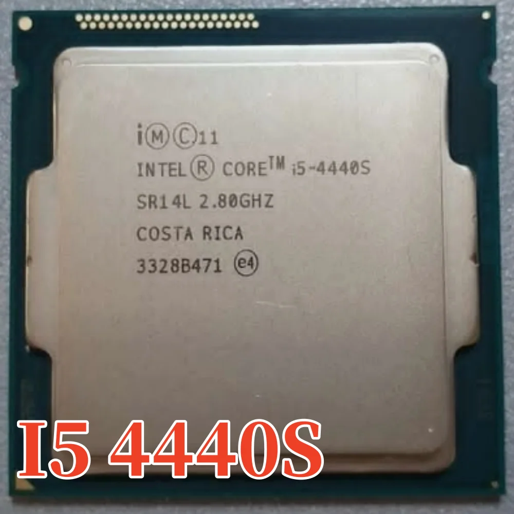 

Original Intel core I5 4440S SR14L CPU 2.80GHz 6M 65W 22nm LGA1150 I5-4440S Quad-core Desktop processor Free shipping