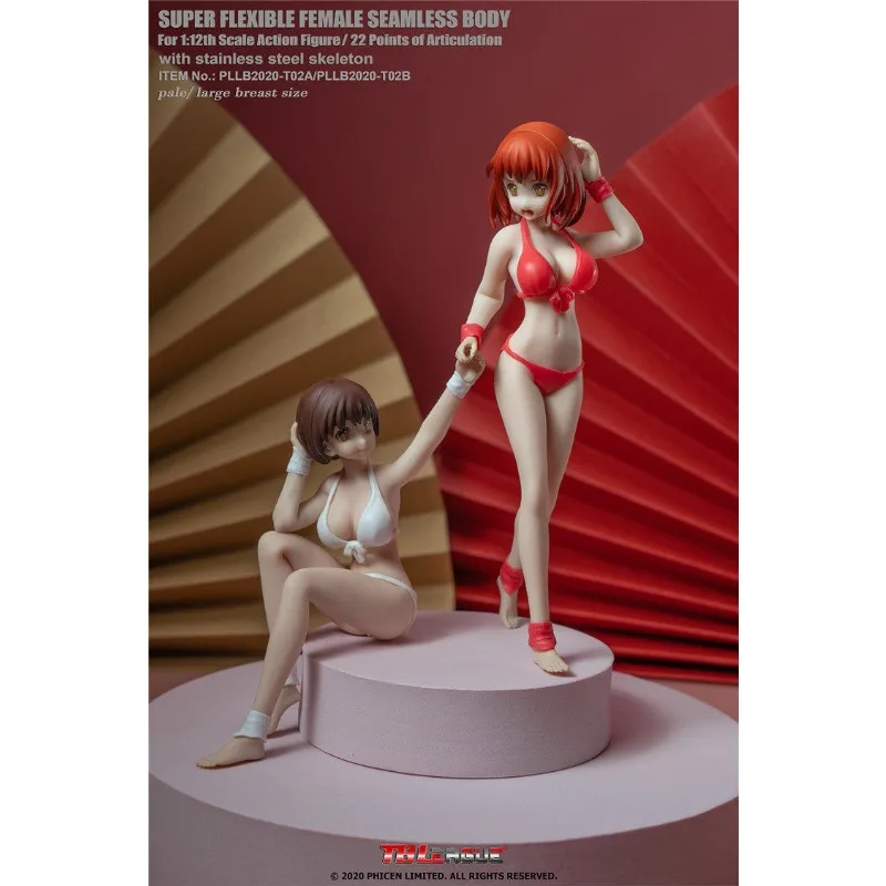

TBLeague 1/12 PLLB2020-T02 Full bodied Anime Girl Bag Rubber Solid Body Mobile Model in Stock
