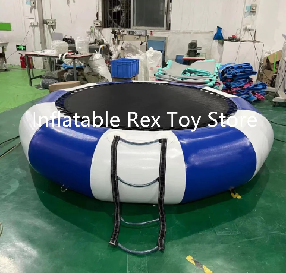 

Free Shipping Inflatable Jumping Bouncer PVC Water Trampoline Popular Water Play Equipment With Free Pump