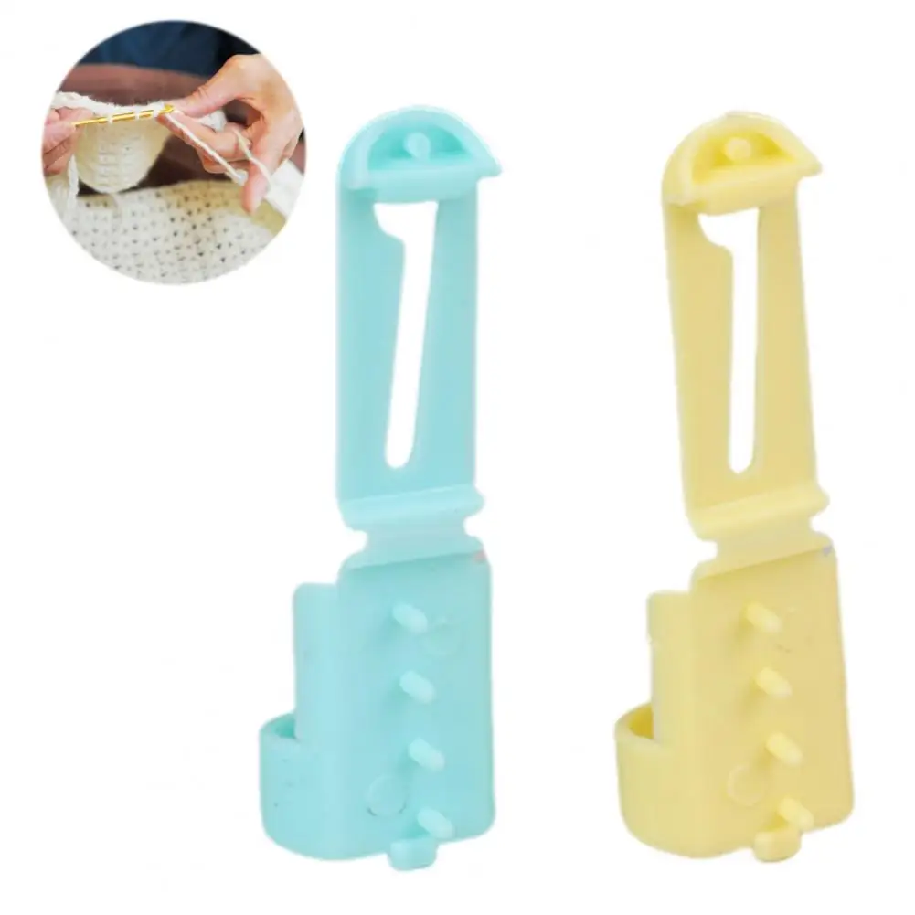 Finger Yarn Guide Ring Adjustable Yarn Guide Ring for Crochet Knitting Tension Control Tool for Lefties Righties for Women