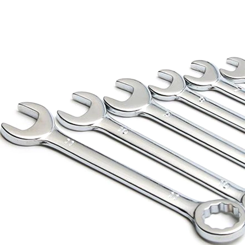 F92C 10pcs مفاتيح British/Metric Type Renches 4-11mm Mini Spanner Wrchens