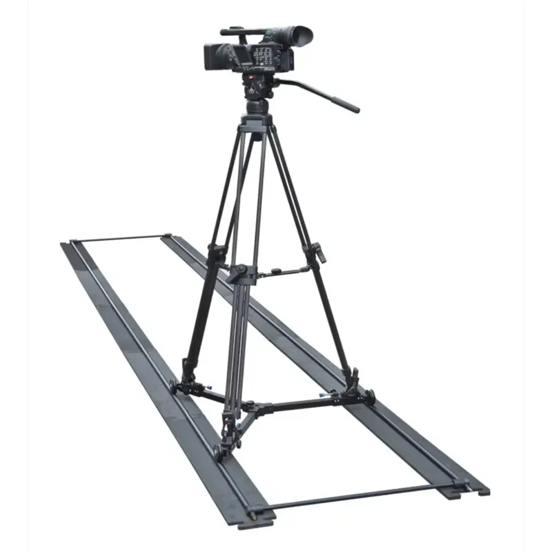 Professional 5m Aluminum Slider, 50KG Heavy Dolly Track for Film Video, 800mm Width Flat Ground Rail