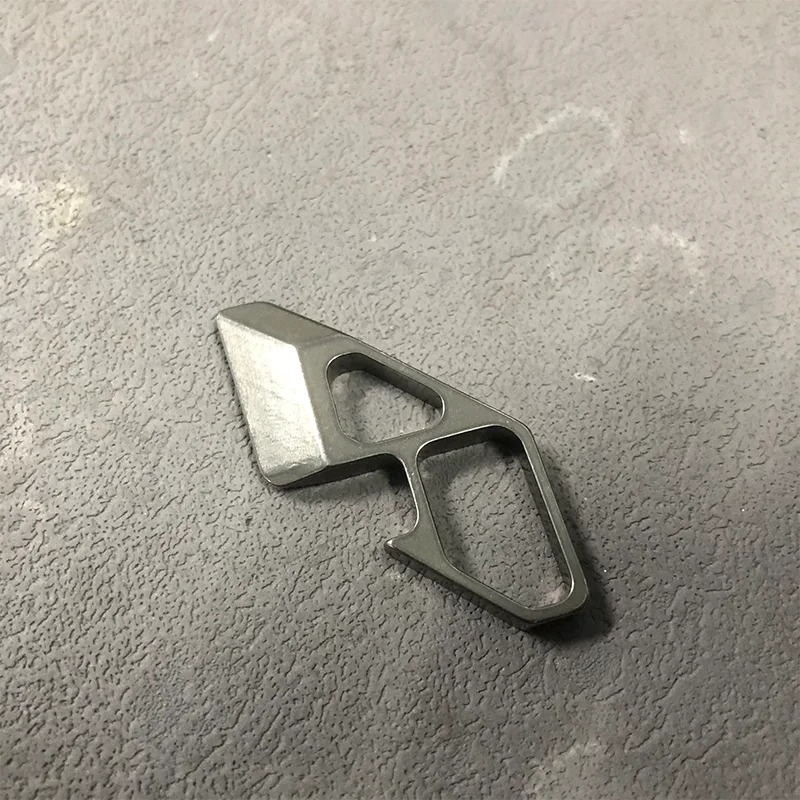 Cnc Multifunctional Titanium Alloy Utility Knife for Opening Packages, Bottle Opener, Titanium Alloy Pry Bar Edc